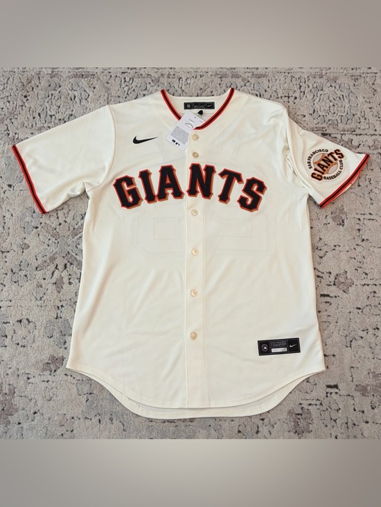 Nike Other - Nike San Francisco Giants Cream Buster Posey #28 Baseball MLB Jersey Men's Sz: M